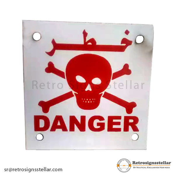 Transmission Line Danger Sign Board
