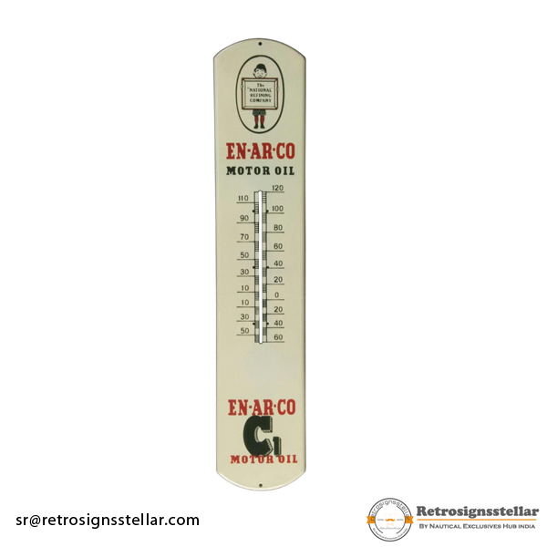 Vintage Thermometer Plate
