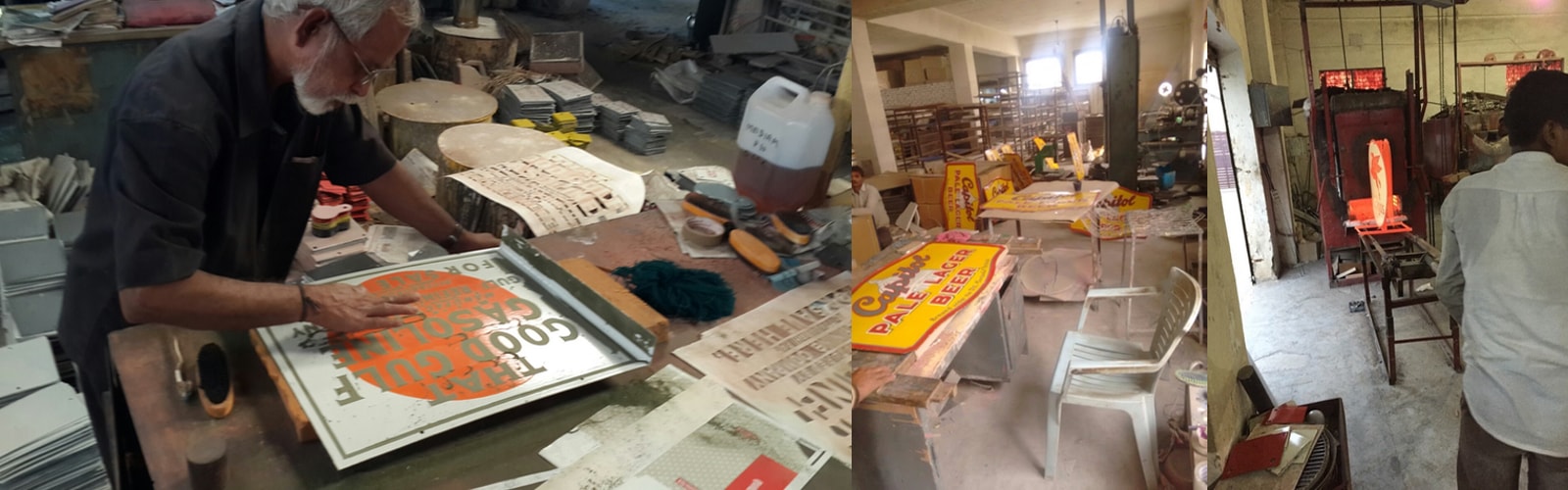 porcelain enamel signs usa