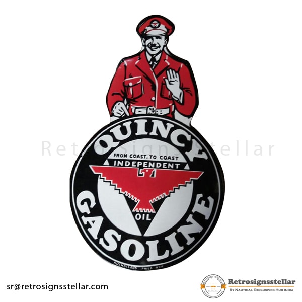 Custom Made Enamel Sign