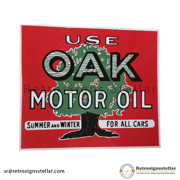 Vitreous Commercial Metal Signage