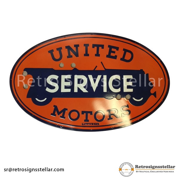 Porcelain Outdoor Advertising Signage
