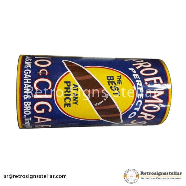 Vitreous Commercial Rolled Sign
